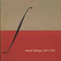 Stevens Institute of Technology [Hoboken], General Catalogue 1967/1968.