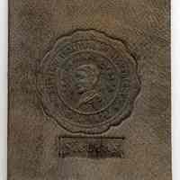 Tobacco leathers: Stevens Institute of Technology, A.D. 1870. (Hoboken.) Probably issued ca. 1905-1915.
