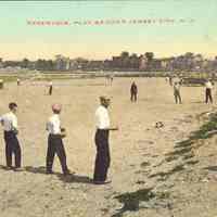 Postcard: Reservoir Playground, Jersey City, NJ