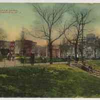 Postcard: Hudson Square Park, Hoboken, N.J. Postmarked Sept. 4, 1913.