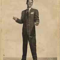 Publicity photo of a young Frank Sinatra, New York, no date, circa late 1930s - early 1940s.