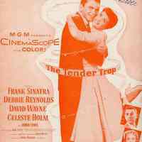 Sinatra sheet music: "(Love Is) The Tender Trap". Lyrics by Sammy Cahn. Music by James Van Heusen.