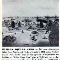 Reference image: Hudson Square Park, Hoboken, 1875.