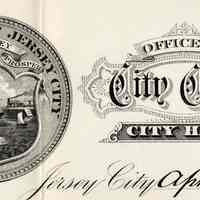          detail of Jersey City seal
   
