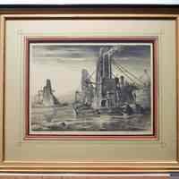          Lithograph as framed
   