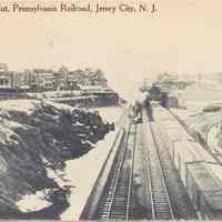 Postcard: Pennsylvania RR, Jersey City, NJ