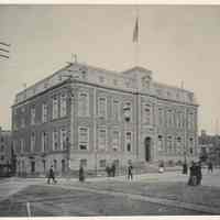 Hoboken City Hall as seen in a photo from 1892.