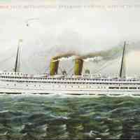 Postcard: Metroplitan Steamship, Jersey City, NJ