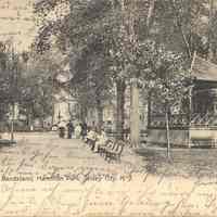 Postcard: Hamilton Park, Jersey City, NJ