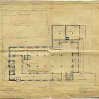          3: U.S.P.O. Hoboken, N.J.; Dwg No. A.S.1; 1933; Approach & First Floor Plan
   