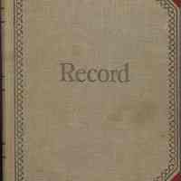 Digital images of Record Book of the Sisterhood of Congregation Adas Emuno, (Hoboken), Feb. 15, 1949 to June 14, 1951.