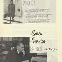          pg 4: Sales Service; sales department personnel
   