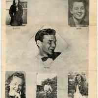 Newsletter: Sinatra-ly Yours. Published by Semper Sinatra Fan Club (Always Sinatra Fan Club 1), V.1, N.4, Winter, 1944 [Highland Park, Illinois.]