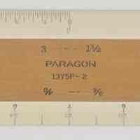 Paragon 1376P-2 drafting scale made by Keuffel & Esser Co., n.d., ca.1950-1960.