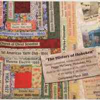 Postcard: Memories in Needle & Thread. Quilts by Peggy McGeary. HHM exhibit, May-July, 2005.
