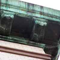          27: detail copper cornice, northeast corner, south wing, east facade
   