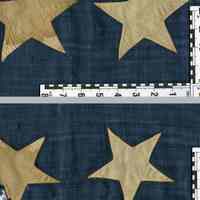          detail 2, both sides: top row, stars 6 & 7 from hoist end
   
