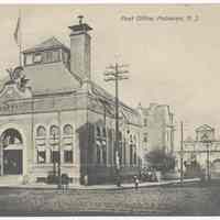 Postcard: Post Office, Hoboken, N.J. Postmarked Jan. 21, 1921.