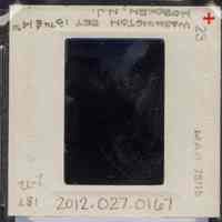          Color slide of eye-level view of the Hoboken Fire Department Engine Company No. 2 fire station façade at 1313 Washington between 13th & 14th picture number 2
   