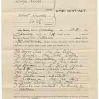 Sale on Execution, District Court, City of Hoboken; George Ralph, Plaintiff; Robert Samwald, et al, Defendant, Feb. 7, 1907.