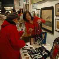 Color photos, 41, of holiday crafts fair at Hoboken Historical Museum, Hoboken, December 10, 2006.