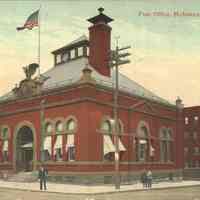 Postcard: Post Office, Hoboken, NJ