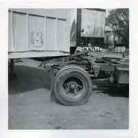          U.S. Testing, photo 2: tractor trailer dynamic load test
   