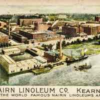 Postcard: The Nairn Linoleum Co., Kearny, NJ