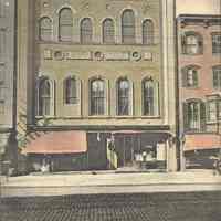 Postcard: Odd Fellows Hall, Hoboken, NJ