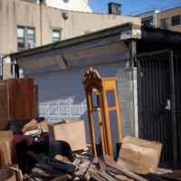 Color photos, 52, of Hurricane Sandy damage & recovery efforts in Hoboken taken by Sterne Slaven, Oct. 29-ca. Nov. 10, 2012.