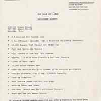 Document: real estate offering for sale or lease 720-732 Grand Street and 727-733 Adams Street, Hoboken, n.d., circa 1993-1994.