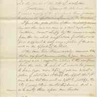 Letter from Mayor Peter McGavisk, Hoboken, to City Council, Jan. 13, 1874, re taking action to find methods and costs of Meadows drainage.