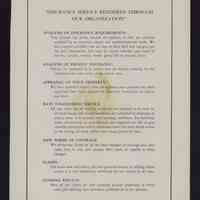 Advertising flier for insurance services.