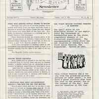 Hoboken Historical Museum Newsletter [First Series], Volume 2, No. 17, June 14, 1988.