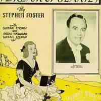 Sheet music: "Jeanie with the Light Brown Hair" by Stephen Foster.