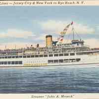 Postcard: Meseck Lines, Jersey City, NJ