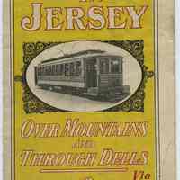 Trolley Tours in Jersey Over Mountains and Through Dells Via Public Service System. No date, circa 1904.