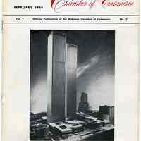 Newsletter: Voice. Vol. 1, No. 2. Feb. 1964. Hoboken Chamber of Commerce.