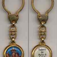 Key chain: Madonna dei Martiri di Molfetta, Hoboken. n.d., ca. 1960-1980.