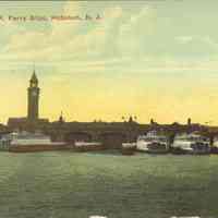 Postcard: Ferry, Hoboken, NJ