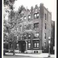 B&W photo of apartment building at 2677 John F. Kennedy Boulevard, Jersey City.