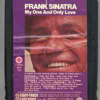 Eight-Track Cartridge, Frank Sinatra : "My One And Only Love." Capitol. 8XF 725. Stereo.