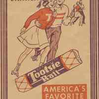          detail Tootsie Roll ad
   