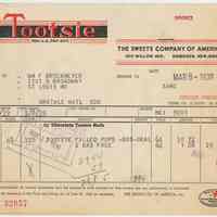          Tootsie invoice March 8, 1939
   