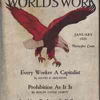 Article: Prohibition As It Is. 1. Hoboken-Buffalo-Detroit. By Rollin Lynde Hartt; in The World