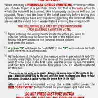          5, sign: Person Choice (Write-in) Instructions (English language ver. of 6)
   