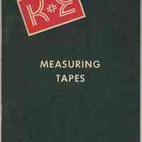 Catalog: K&E Measuring Tapes. Keuffel & Esser Co. (Hoboken, NJ, revised Sept. 1955.)