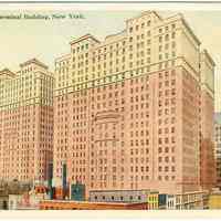          Digital image of Hudson & Manhattan R.R. postcard titled: Hudson Terminal Building, New York. No date, ca. 1908 picture number 1
   