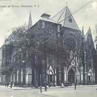 B+W Postcard: Church of Our Lady of Grace, Hoboken, NJ, 1907