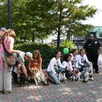 Digital color image of the 2004 Hoboken Pet Parade, along the Hoboken Waterfront, Sunday, September 26, 2004.